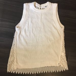 PAIGE brand White Sweater Tank